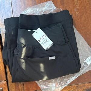 NWT Figs Isabel High Waist Wide Leg Scrub Pant - LR